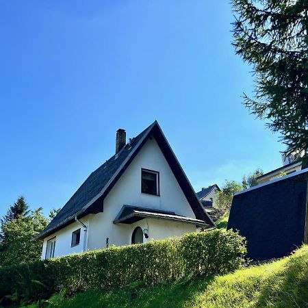 Urige Berghuette Mit Kamin Und Sauna Im Erzgebirge Nahe Schwarzwassertal Pobershau Ngoại thất bức ảnh