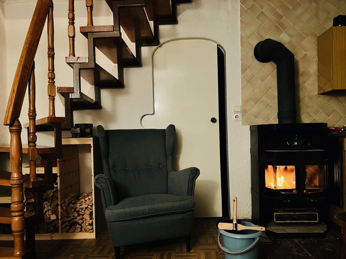 Urige Berghuette Mit Kamin Und Sauna Im Erzgebirge Nahe Schwarzwassertal Pobershau Ngoại thất bức ảnh